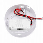LAMPA SUFITOWA LED PLAFON CZARNY KWADRAT 20W CCT 3 BARWY 3000-6000K oprawa metalowa z wbudowanym źródłem światła do