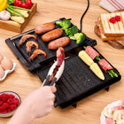 Opiekacz Panini 1000W grill kontaktowy 180° powłoka ceramiczna do kanapek nominalna srebrny