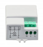 Czujnik Ruchu LED Mikrofalowy 1200W HF Regulowany Łatwy Montaż 230V detektor obecności do automatycznego włączania lamp