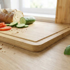 3x deski kuchenne do krojenia bambusowe drewniane zestaw komplet wellhaus 34 cm beżowy