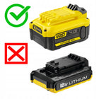 Adapter baterii Stanley 18V FMC do narzędzi Stanley V20 na akumulator przejściówka, konwerter zasilania, zmiana systemu