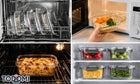 4 sztuki lunchbox szklane pojemniki na żywność pojemnik żaroodporne 1020ml do ciasta, warzyw, sera i wędlin
