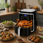 Frytkownica Beztłuszczowa XXL Aigostar Cube Air Fryer 1900W 7l czarny