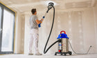 Odkurzacz przemysłowy bezworkowy z otrząsaczem do gipsu sucho mokro 3600W filtr klasy H, zbiornik 30 l, 170 l/s, pył