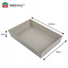 Blacha Forma Pieczenia 36,5×24×6 cm KINGHoff KH-1975 beżowa non-stick 220°C naczynie do wypieków, ciast i zapiekanek
