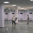 Panel LED oprawa rastrowa sufitowa plafon 60x60CM 40W kaseton lampa do biura, 4000 lm, biała, montaż podtynkowy