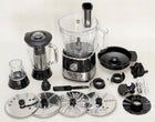Robot kuchenny wielofunkcyjny 1600W malakser szatkownica wyciskarka blender misa 3 l, koktajler 1,5 l, młynek