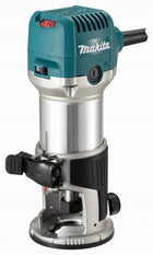 FREZARKO-WYCINARKA 710W AKCESORI RT0702CX2J MAKITA do obróbki drewna i krawędzi, górnowrzecionowa, tuleje 6 i 8 mm