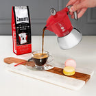 Kawiarka Bialetti New Moka Induction 2tz czerwona klasyczna czerwony aluminium, stal nierdzewna z opakowaniem