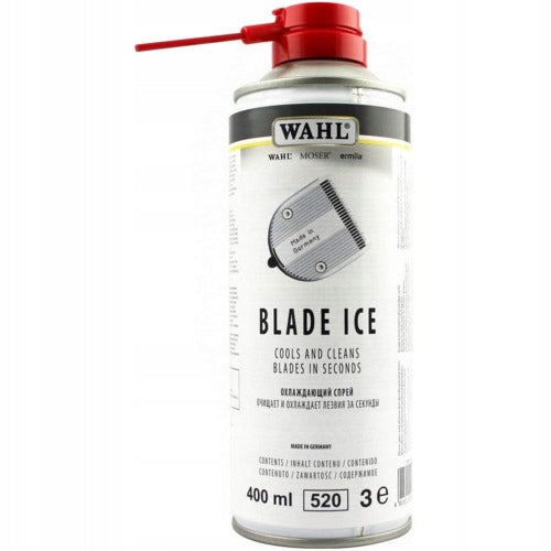 Spray do chłodzenia ostrzy Wahl Blade Ice 400 ml spray do maszynki biały