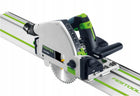 Festool Piła zatapialna TS 55 FEBQ-Plus-FS 577010 pilarka tarczowa do drewna, precyzyjne cięcie, tarcza 160 mm, moc
