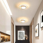Lampa sufitowa LED plafon ring biały 32W 3000K - nowoczesna do salonu okrągła oprawa z ciepłym światłem, zintegrowane