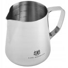 MLECZNIK DZBANEK do SPIENIANIA MLEKA 350ml STALI NIERDZEWNA 18/0 KUBEK 0.35 l szary
