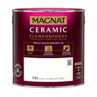 Magnat ceramic - C82 - jasny alabaster - 2,5l - farba ceramiczna biała matowa do ścian, wydajność 16 m²/l