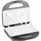 Opiekacz toster do kanapek ceramiczny do chrupiących tostów sandwich 750 w nominalna czarny