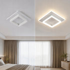 Lampa Sufitowa Plafon LED Kwadratowy Biały Natynkowy Nowoczesny 4500K 30W oprawa do salonu kuchni korytarza, neutralna