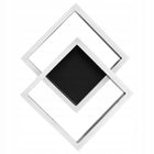 Lampa sufitowa LED wisząca żyrandol LED do salonu kuchni Nowoczesna 32W NW czarna aluminiowa oprawa oświetleniowa 2