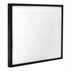 Ramka 50x70 na zdjęcia puzzle plakat czarna duża rama mdf z pleksi oprawa do grafiki, obrazów i fotografii, drewniana