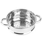 GARNEK DO GOTOWANIA NA PARZE PAROWAR 2,1L 18CM GARNEK INDUKCJA GAZ GARNKI parownik kuchenny dwupoziomowy do zmywarki