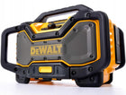 Dewalt radio budowlane kompaktowe z ładowarką 18V XR USB AUX dab+/fm DCR027 odbiornik Bluetooth, do warsztatu
