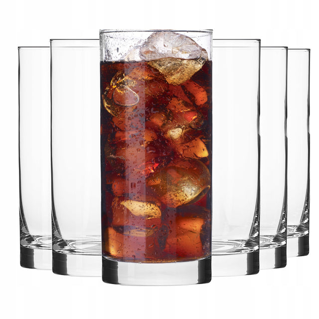 Szklanki Balance krosno do drinków zimnych napojów wody 6 szt 330 ml Szkło bezbarwne, koktajle, soki, zmywarka