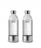 Aarke zestaw 2 butelek PET 1000ml do saturatora Aarke Carbonator i, II, 3 1000 ml bezbarwny