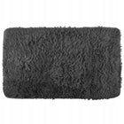 Komplet Dywaników Łazienkowych Miękkich Szary 3szt maty podłogowe prostokątne z poliestru, grubość 50 mm, 49,5 × 81,5 cm