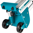 Stół do ukośnic piły Makita WST06 kółka 1150-2550 mm stojak pod pilarkę, podpora długich elementów, mobilny