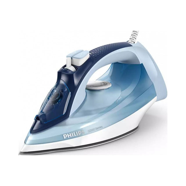 Żelazko parowe Philips DST5030/20 45g/min SteamGlide 2400W Blokada kapania stopa ceramiczna, uderzenie pary 180 g/min, zbiornik 320 ml