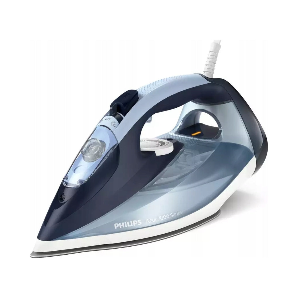 Żelazko parowe philips azur Series 7000 DST7020/20 SteamGlide Plus 2800W ceramiczna stopa, blokada kapania, do