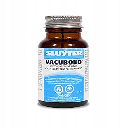 Klej do PVC 60ml Vacubond Odkurzacz Centralny do łączenia rur i kształtek instalacji ssącej