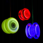 Yoyo Świecące YoYoFactory Spinstar LED Clear Body Niebieskie 62 mm