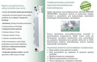Grzejnik aluminiowy 800 FONDITAL EXCLUSIVO 1 żeberko wysokość 90cm ga007 80 mm 860 mm grzewcza biały