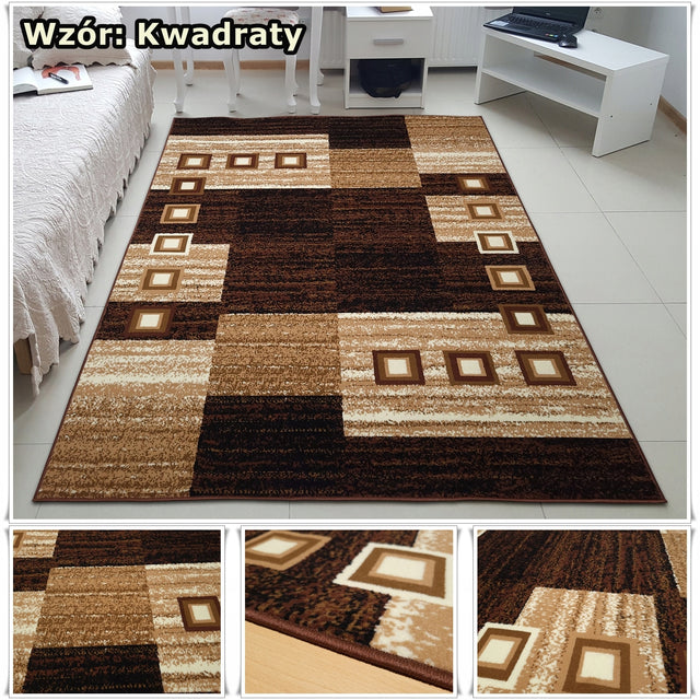 Klasyczne Dywany 150x210 Dywany do pokoju salonu Shiraz Tkane ~150x200 prostokątny kobierzec z polipropylenu, wielokolorowy do wnętrz