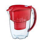 Dzbanek Filtrujący Aquaphor Jasper Czerwony 2,8l + 1 Wkład B25 Maxfor+ do wody pitnej, pojemność przefiltrowanej wody