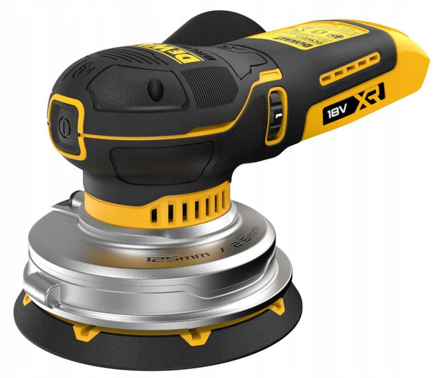 Dewalt DCW211N akumulatorowa szlifierka mimośrodowa 125mm 18V orbitalna, mocowanie na rzepy