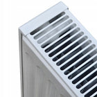 Grzejnik stalowy boczne łączenie dwustronne 60 x 80 cm 800 mm 600 mm grzewcza biały