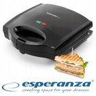 Opiekacz Esperanza Portabella 3w1 nominalna czarny