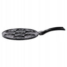 Patelnia GRANITOWA do jajek sadzonych na jajka placki naleśniki pancakes 26 cm, kuchnia gazowa, ceramiczna lub