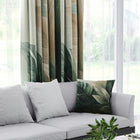 ZASŁONA GOTOWA NA ŻABKI 140x240 ZASŁONY NA TAŚMIE 240cm Soovi Home panel okienny półzaciemniający z poliestru wzór