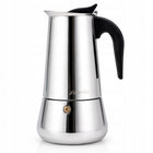 Kawiarka do parzenia kawy stalowa zaparzacz 450 ml czajnik dzbanek kamille na indukcję, moka, espresso, 9 filiżanek