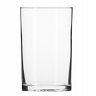 Szklanki do herbaty kawy Basic KROSNO 6szt 270ml proste klasyczne na kompot bezbarwne szkło, można myć w zmywarce
