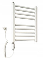 Grzejnik łazienkowy elektryczny TOMAS 300 W BIAŁY 400 mm 500 mm grzewcza