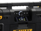 Radio budowlane DeWalt DWST1-81078-QW bluetooth głośnik warsztatowy, odbiornik do pracy, kompatybilny z akumulatorami