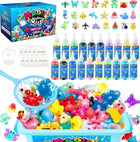Magiczny największy zestaw XXL ZEL wodny 20 kolorow 20x forma water ELF DIY zabawka sensoryczna kreatywna masa