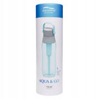 Butelka Filtrująca Bidon z Filtrem Aqualogis Aqua&Go Tritan Niebieska 750ml niebieski