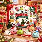 Kalendarz Adwentowy Gniotki Squishy 3D 24 Dniowy Zestaw Prezent Świąteczny wiszący
