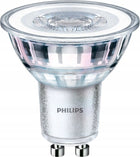 Żarówka LED GU10 philips 4.6W = 50W 355lm 2700K ciepła 36° premium 10 szt. reflektorowa do spotów i opraw sufitowych