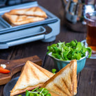 Opiekacz do kanapek Toster Breville Ceramiczny Sandwich 850W nominalna srebrny/szary