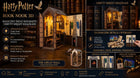 Harry Potter book nook The Great Hall Wielka Sala DIY LED 320 el. prezent podpórka do książek, diorama na półkę
